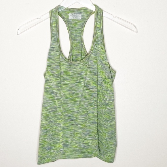 ATHLETA | Fastest Track Tank Top Green Spacedye - Picture 2 of 6